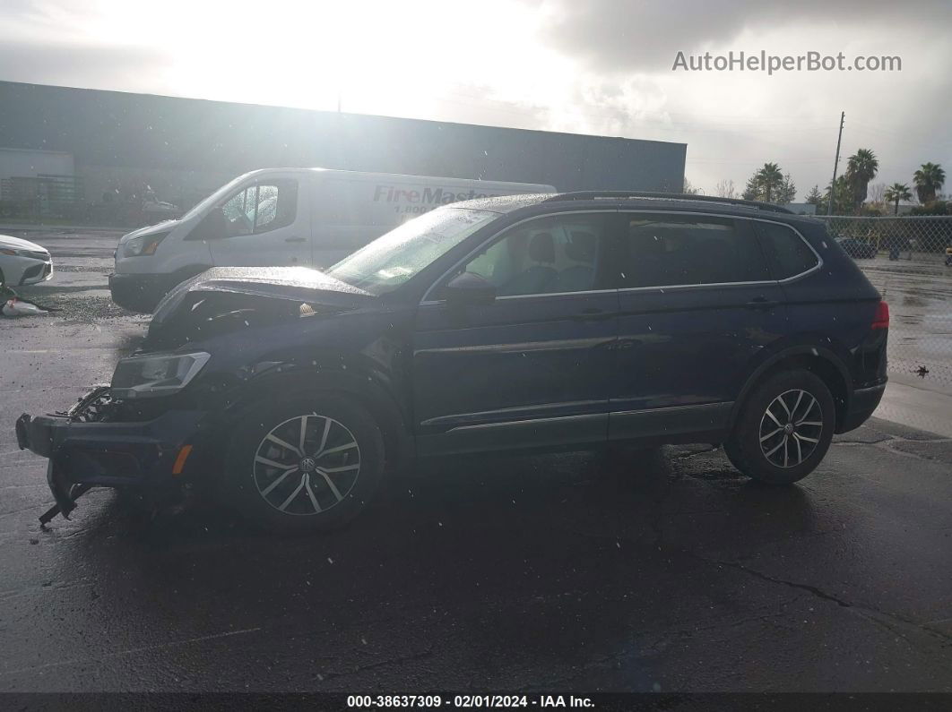 2021 Volkswagen Tiguan 2.0t Se/2.0t Se R-line Black/2.0t Sel Blue vin: 3VV3B7AX3MM047376