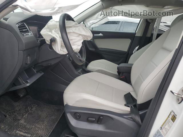 2021 Volkswagen Tiguan Se White vin: 3VV3B7AX3MM095959