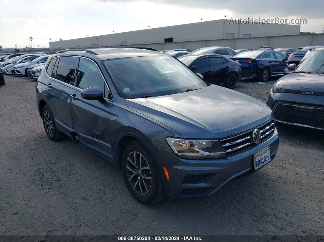 2018 Volkswagen Tiguan 2.0t Se/2.0t Sel Gray vin: 3VV3B7AX4JM137308