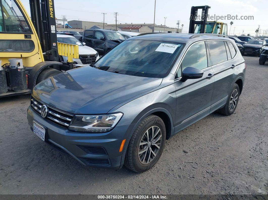 2018 Volkswagen Tiguan 2.0t Se/2.0t Sel Gray vin: 3VV3B7AX4JM137308