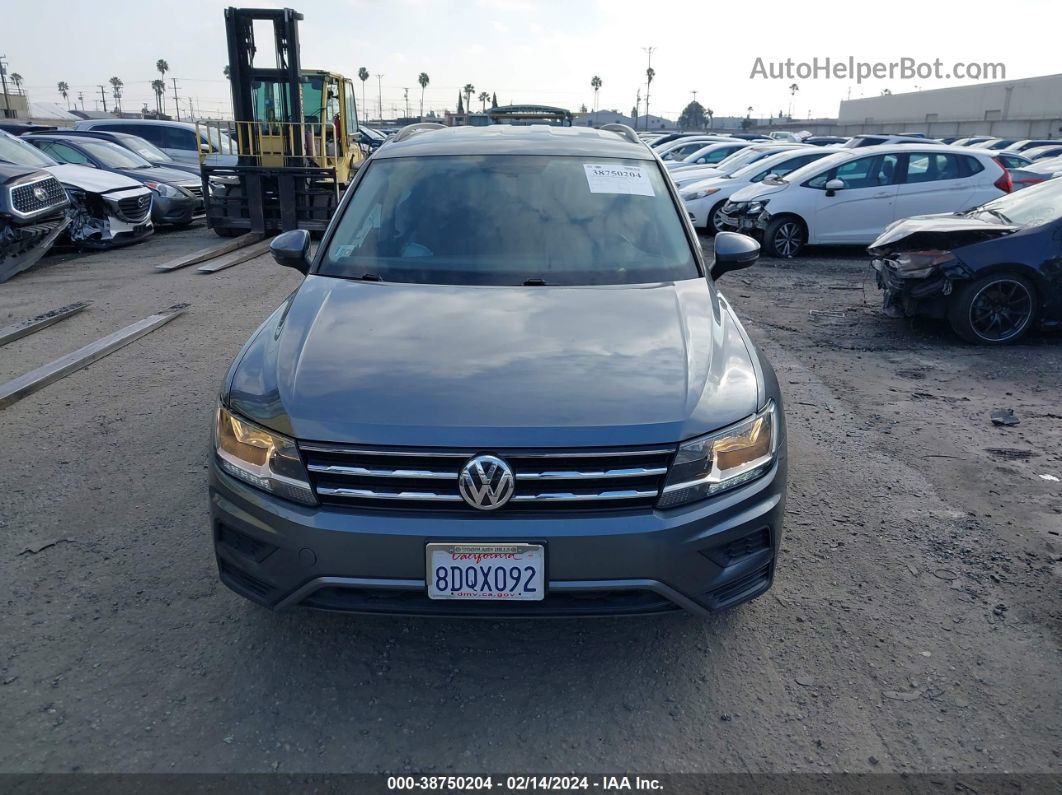 2018 Volkswagen Tiguan 2.0t Se/2.0t Sel Gray vin: 3VV3B7AX4JM137308