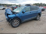 2018 Volkswagen Tiguan 2.0t Se/2.0t Sel Blue vin: 3VV3B7AX4JM182183