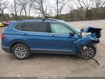 2018 Volkswagen Tiguan 2.0t Se/2.0t Sel Blue vin: 3VV3B7AX4JM182183