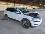 2019 Volkswagen Tiguan Se White vin: 3VV3B7AX4KM073417