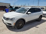 2019 Volkswagen Tiguan Se White vin: 3VV3B7AX4KM096938