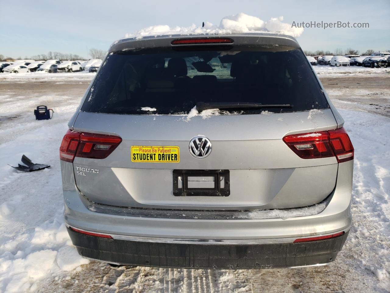 2021 Volkswagen Tiguan Se Gray vin: 3VV3B7AX4MM018761