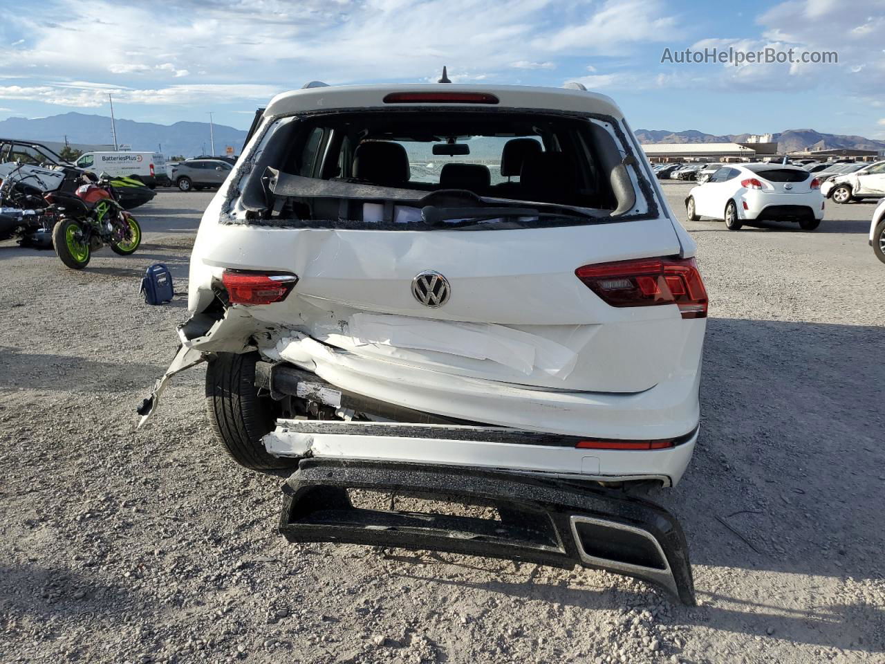 2021 Volkswagen Tiguan Se White vin: 3VV3B7AX4MM095839