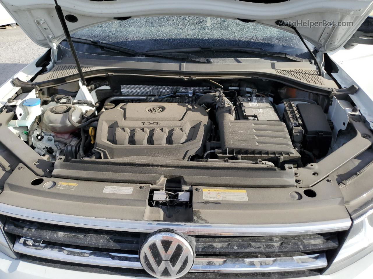 2021 Volkswagen Tiguan Se Белый vin: 3VV3B7AX4MM095839