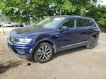 2021 Volkswagen Tiguan Se Blue vin: 3VV3B7AX4MM101641