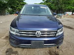 2021 Volkswagen Tiguan Se Blue vin: 3VV3B7AX4MM101641