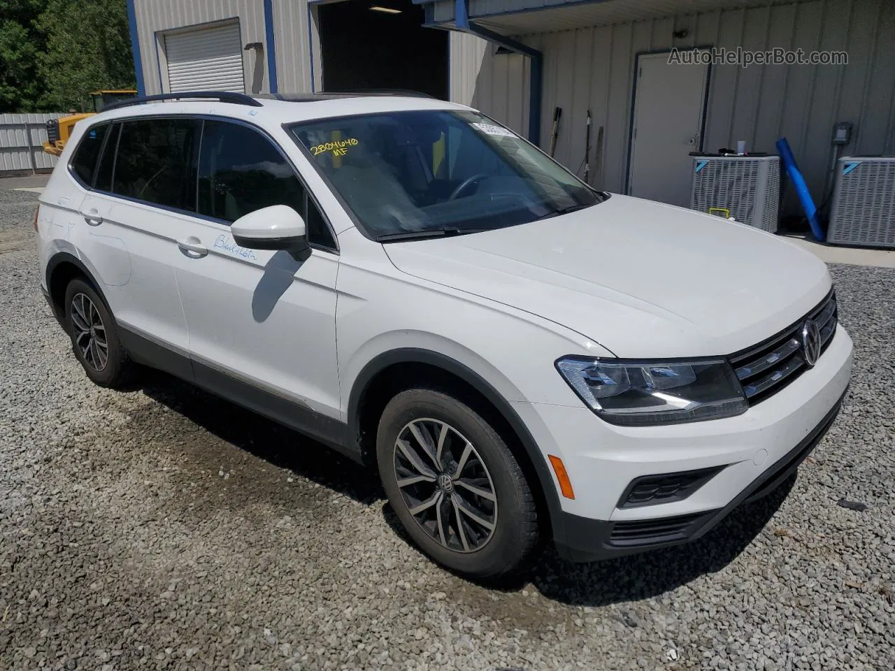 2021 Volkswagen Tiguan Se White vin: 3VV3B7AX4MM118746