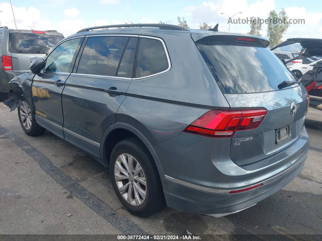 2018 Volkswagen Tiguan 2.0t Se/2.0t Sel Gray vin: 3VV3B7AX5JM026752