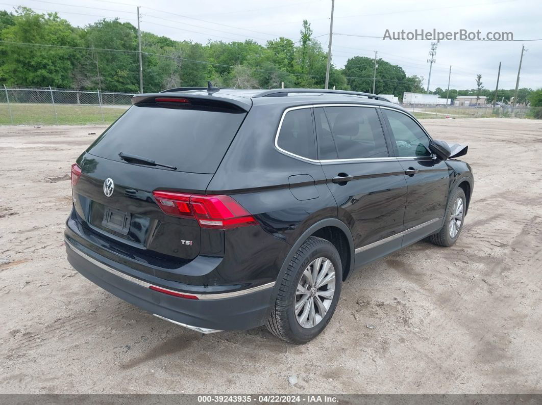 2018 Volkswagen Tiguan 2.0t Se/2.0t Sel Black vin: 3VV3B7AX5JM031305