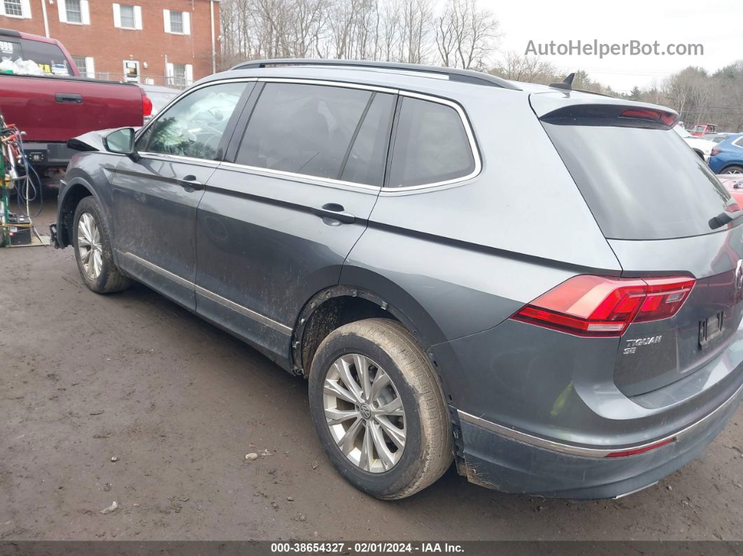 2018 Volkswagen Tiguan 2.0t Se/2.0t Sel Gray vin: 3VV3B7AX5JM043048