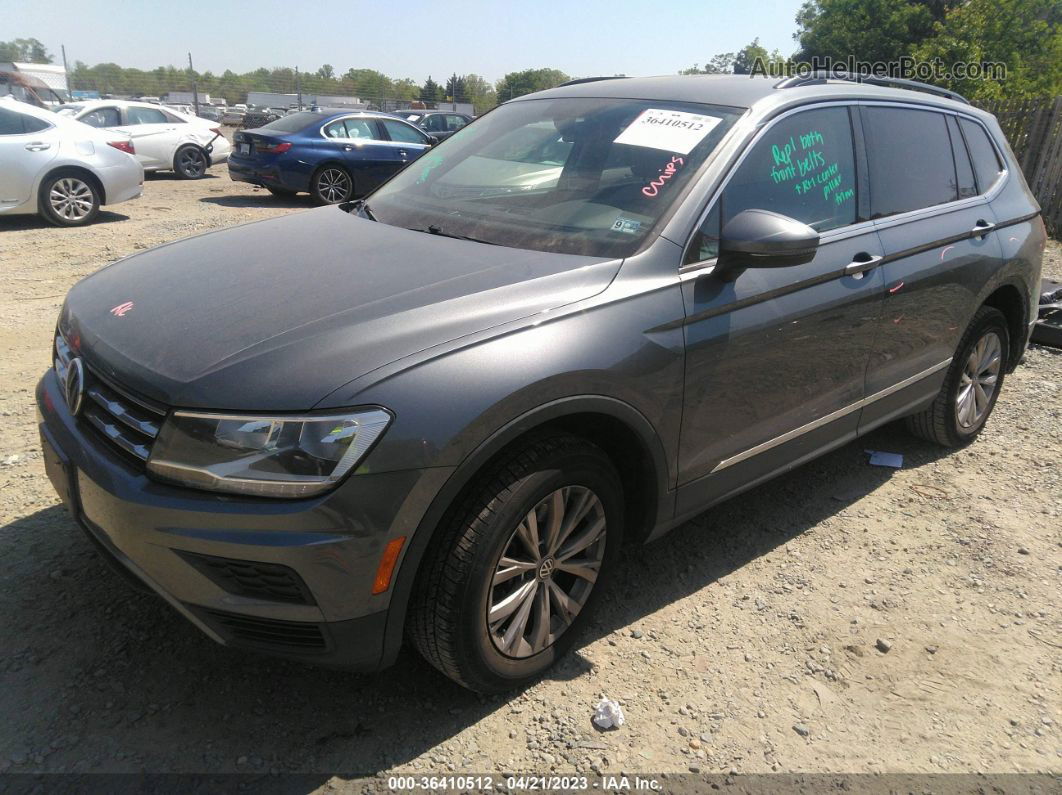 2018 Volkswagen Tiguan Sel/se Gray vin: 3VV3B7AX5JM066443