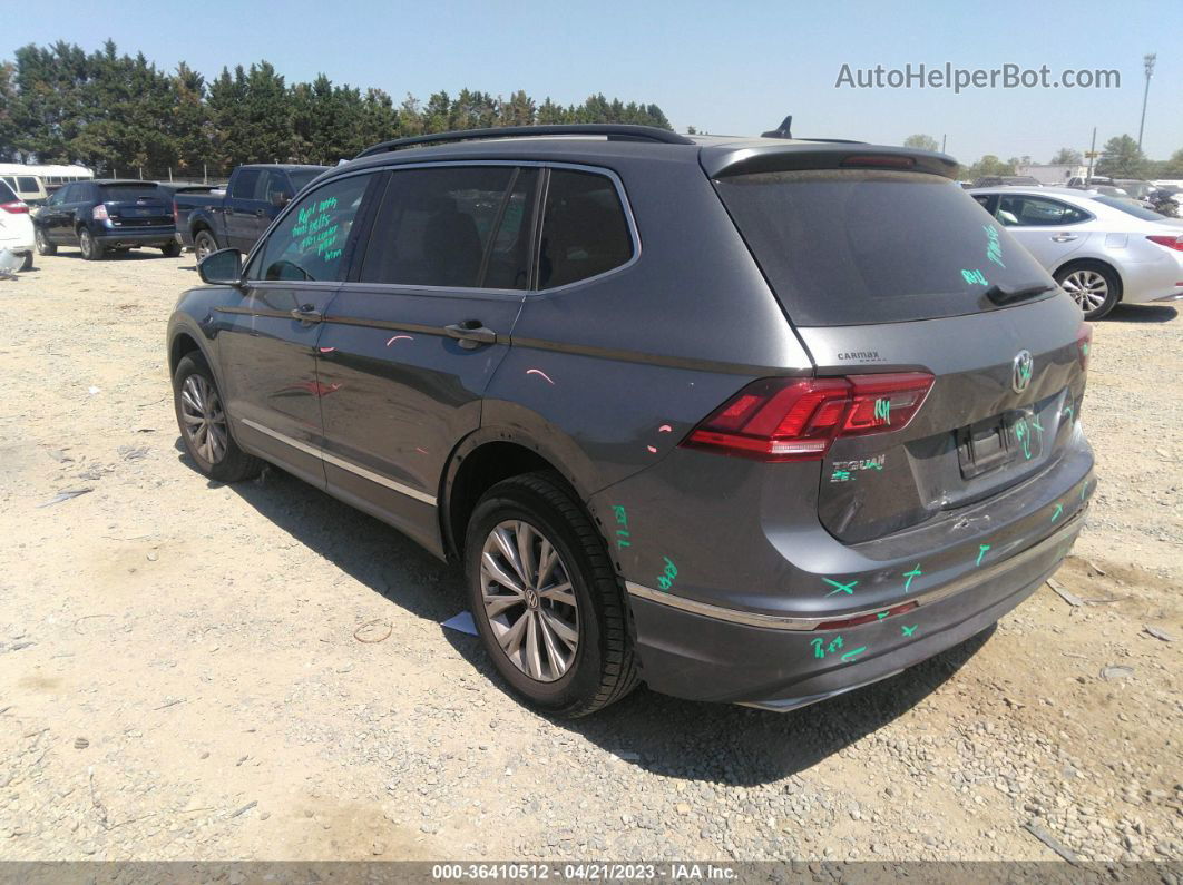 2018 Volkswagen Tiguan Sel/se Gray vin: 3VV3B7AX5JM066443