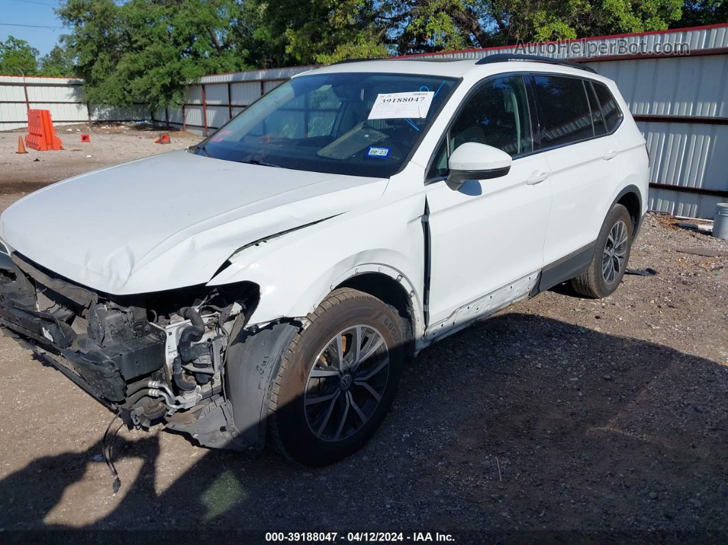 2018 Volkswagen Tiguan 2.0t Se/2.0t Sel White vin: 3VV3B7AX5JM192155