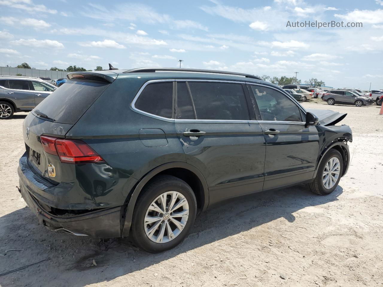 2019 Volkswagen Tiguan Se Черный vin: 3VV3B7AX5KM063771