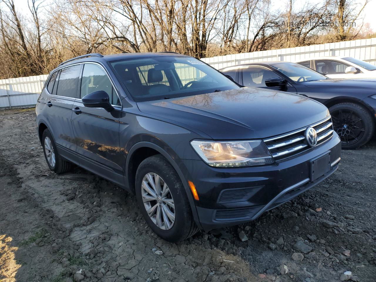 2019 Volkswagen Tiguan Se Black vin: 3VV3B7AX5KM066217