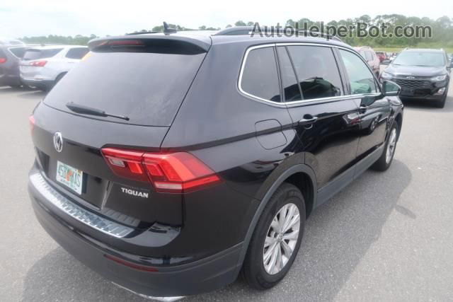 2019 Volkswagen Tiguan Se/sel/sel R-line Черный vin: 3VV3B7AX5KM137173