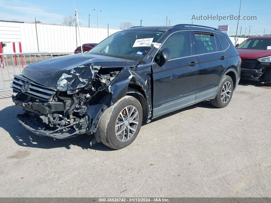 2019 Volkswagen Tiguan Черный vin: 3VV3B7AX5KM143734