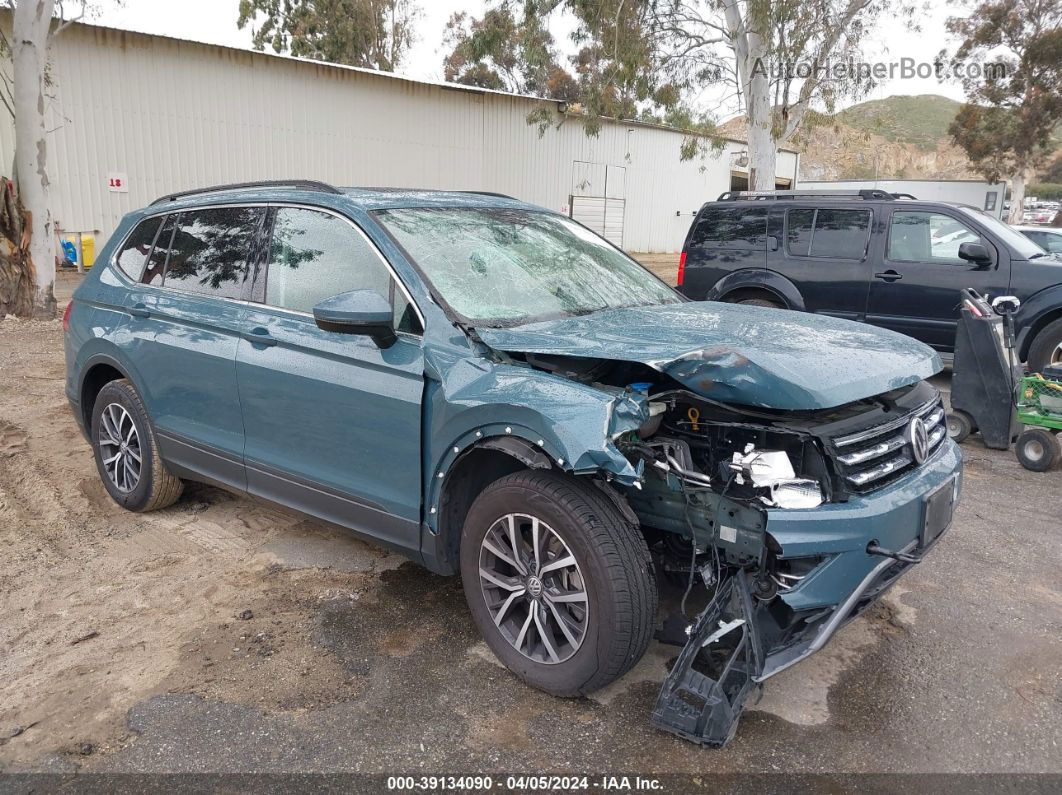 2019 Volkswagen Tiguan 2.0t Se/2.0t Sel/2.0t Sel R-line/2.0t Sel R-line Black Синий vin: 3VV3B7AX5KM160713