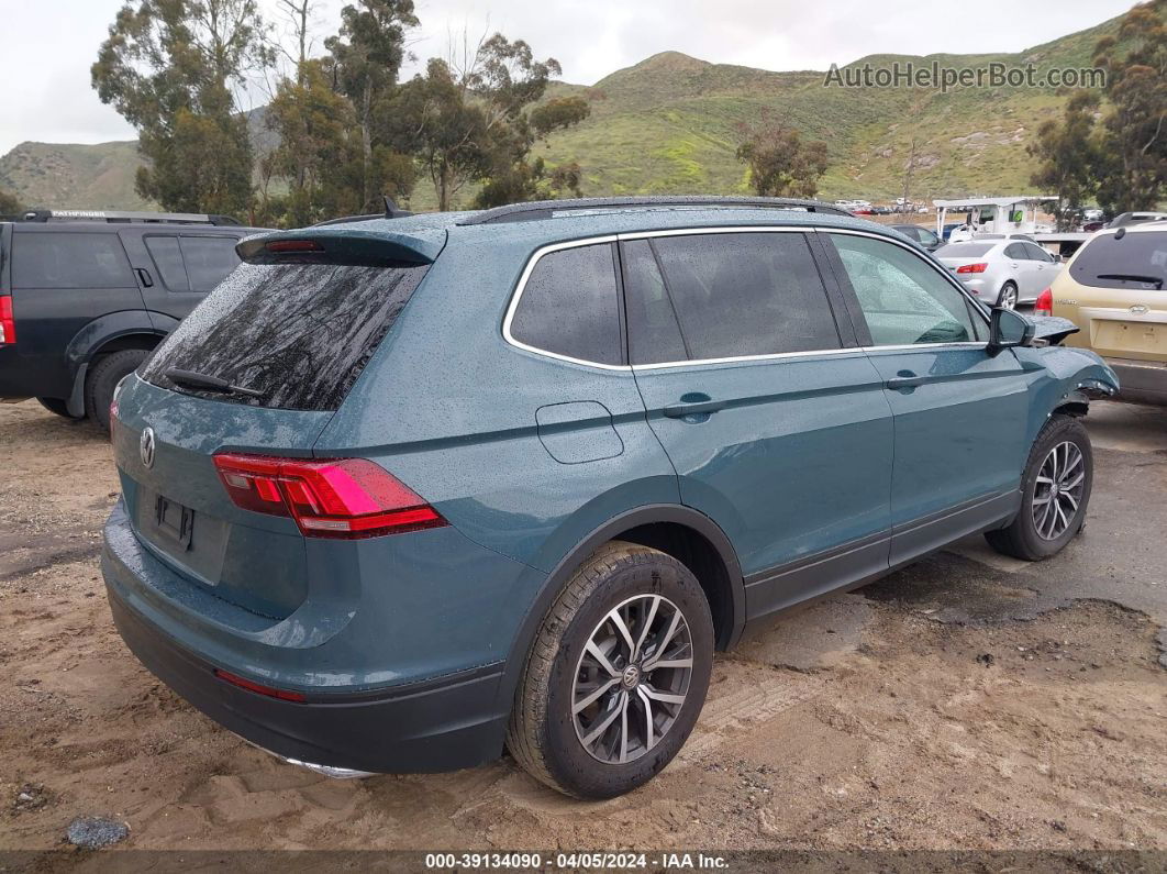 2019 Volkswagen Tiguan 2.0t Se/2.0t Sel/2.0t Sel R-line/2.0t Sel R-line Black Синий vin: 3VV3B7AX5KM160713