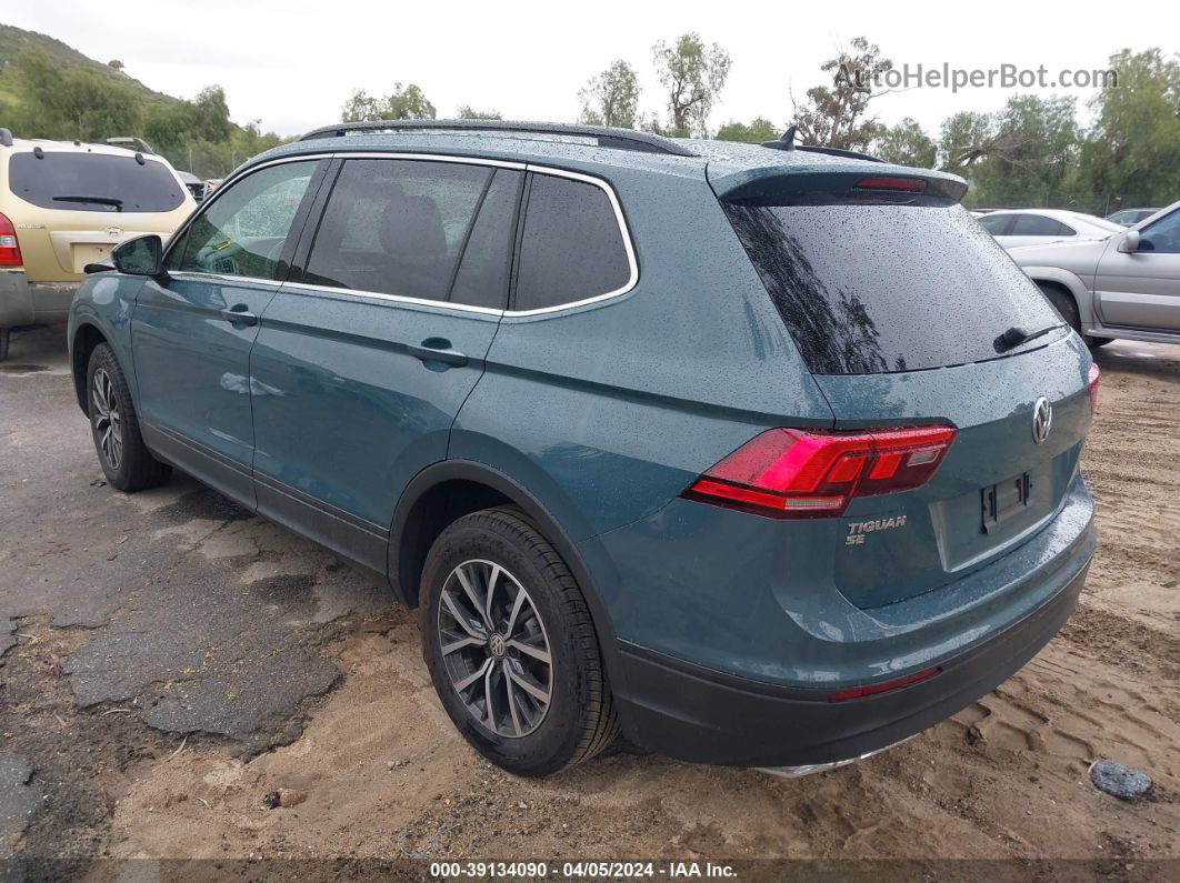 2019 Volkswagen Tiguan 2.0t Se/2.0t Sel/2.0t Sel R-line/2.0t Sel R-line Black Синий vin: 3VV3B7AX5KM160713