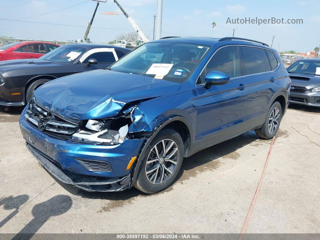 2019 Volkswagen Tiguan 2.0t Se/2.0t Sel/2.0t Sel R-line/2.0t Sel R-line Black Blue vin: 3VV3B7AX5KM170013