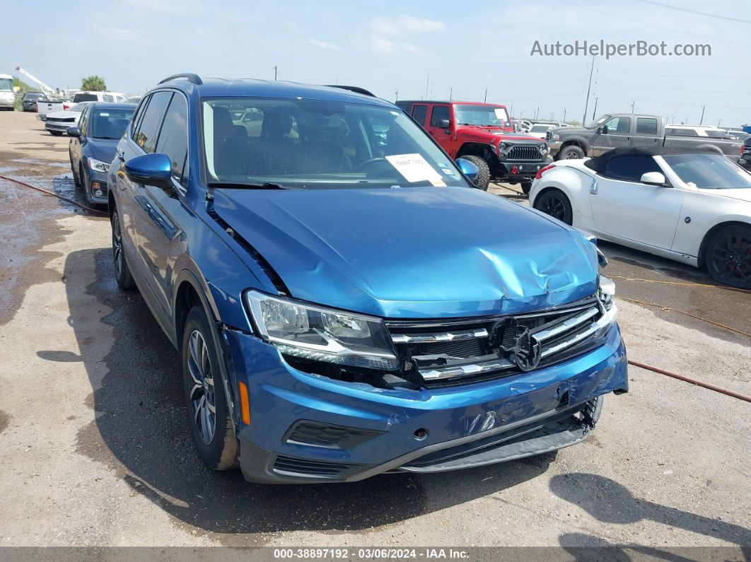 2019 Volkswagen Tiguan 2.0t Se/2.0t Sel/2.0t Sel R-line/2.0t Sel R-line Black Blue vin: 3VV3B7AX5KM170013