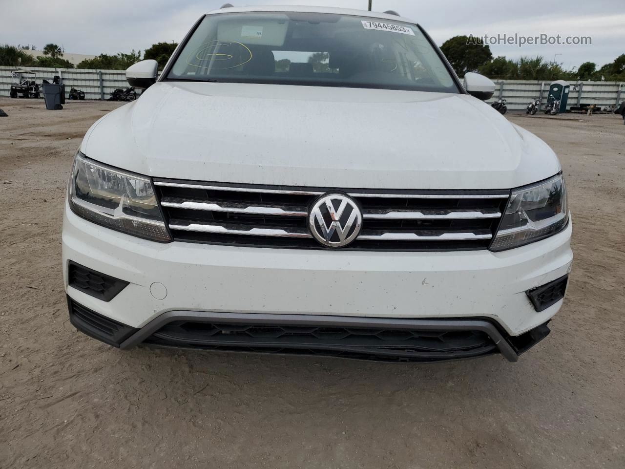 2021 Volkswagen Tiguan Se Белый vin: 3VV3B7AX5MM051977