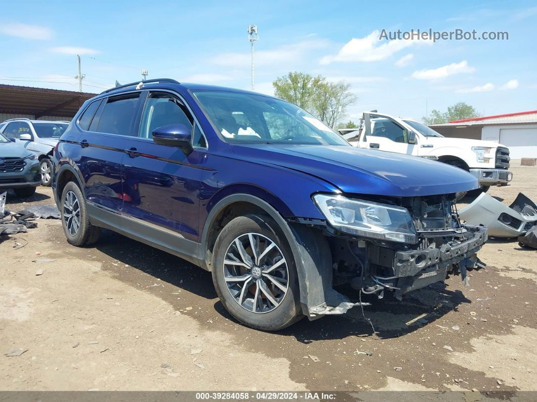 2021 Volkswagen Tiguan 2.0t Se/2.0t Se R-line Black/2.0t Sel Blue vin: 3VV3B7AX5MM057181