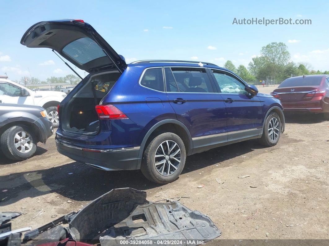 2021 Volkswagen Tiguan 2.0t Se/2.0t Se R-line Black/2.0t Sel Blue vin: 3VV3B7AX5MM057181