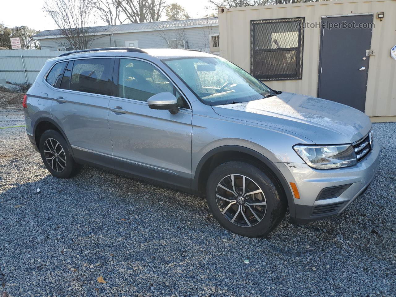 2021 Volkswagen Tiguan Se Gray vin: 3VV3B7AX5MM077415