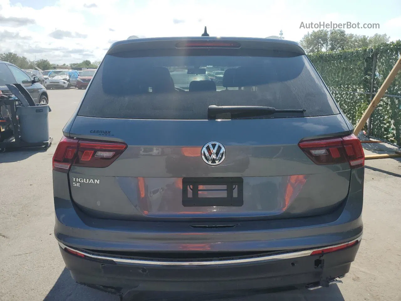 2021 Volkswagen Tiguan Se Gray vin: 3VV3B7AX5MM105939