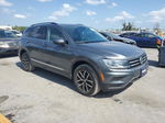 2021 Volkswagen Tiguan Se Gray vin: 3VV3B7AX5MM105939