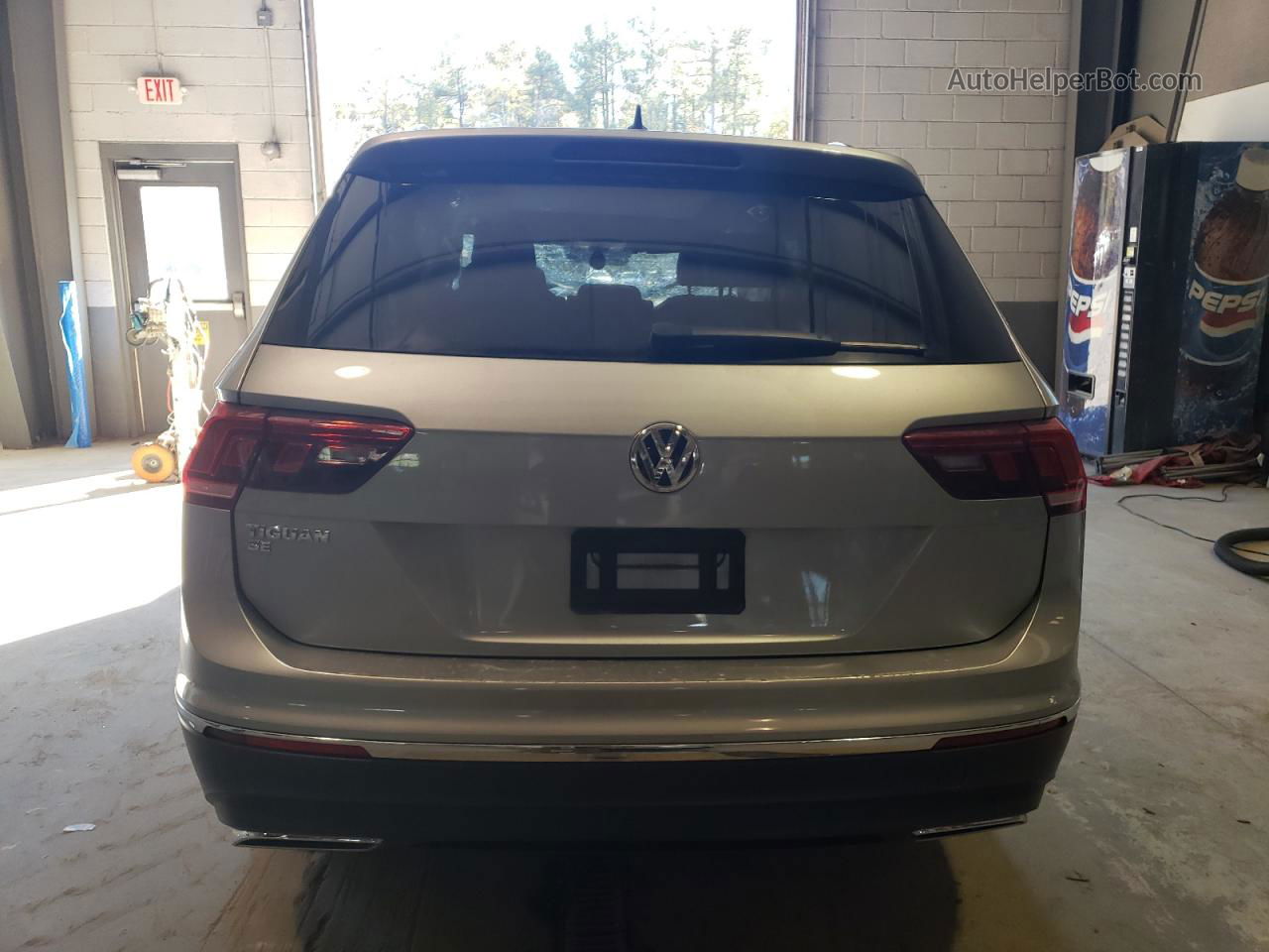 2021 Volkswagen Tiguan Se Silver vin: 3VV3B7AX5MM121915