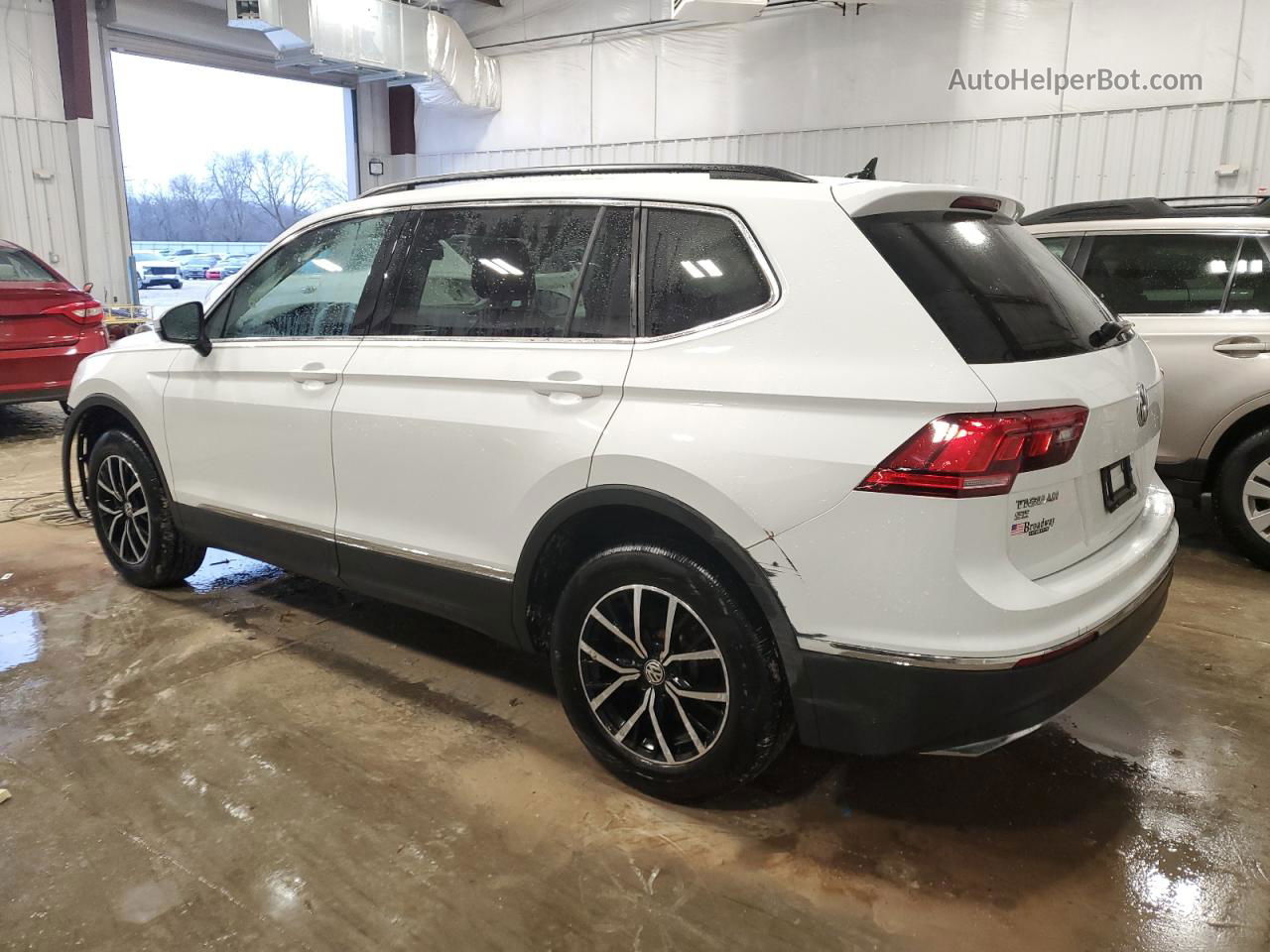 2021 Volkswagen Tiguan Se White vin: 3VV3B7AX5MM148127