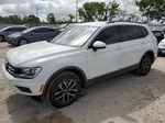 2018 Volkswagen Tiguan Se White vin: 3VV3B7AX6JM004842