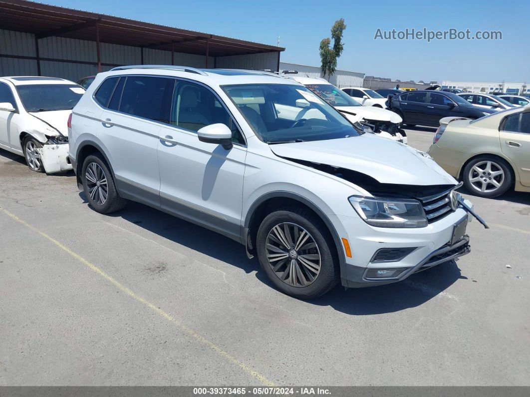 2018 Volkswagen Tiguan 2.0t Se/2.0t Sel White vin: 3VV3B7AX6JM066970