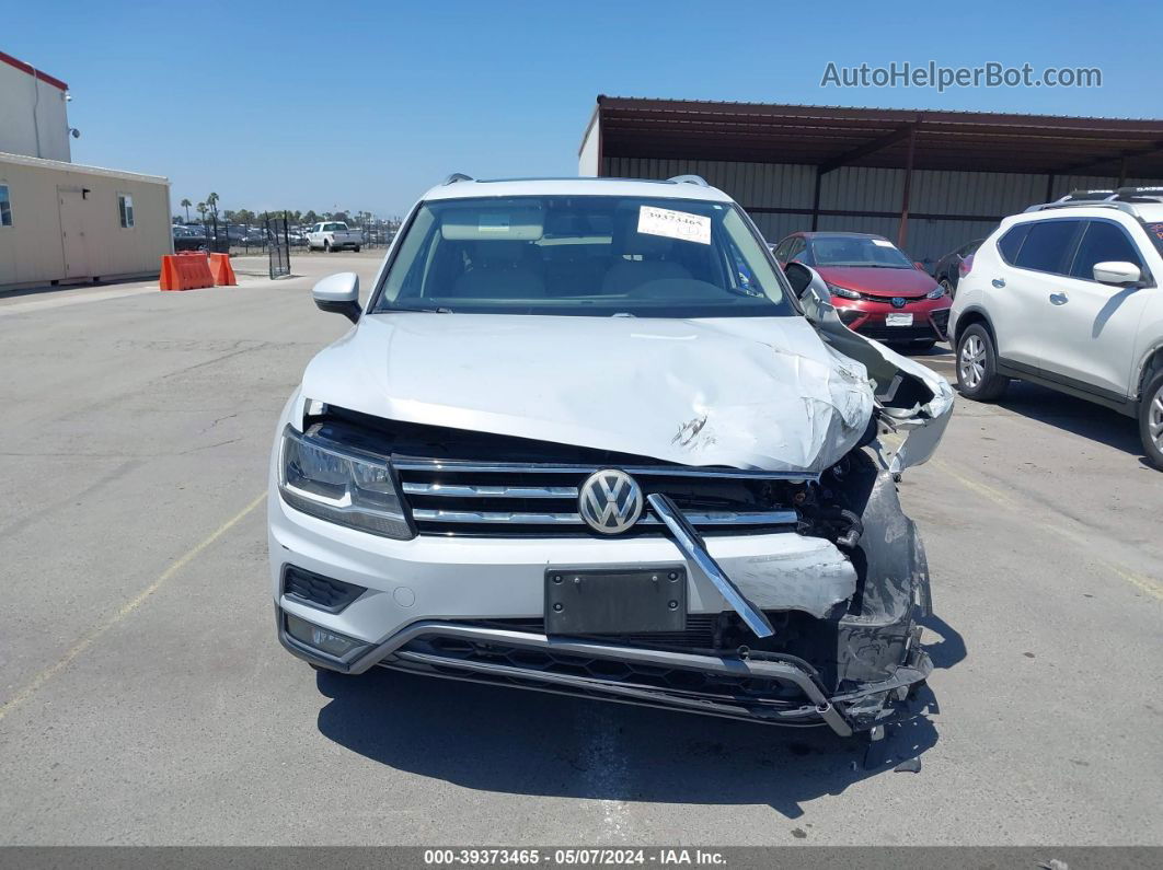 2018 Volkswagen Tiguan 2.0t Se/2.0t Sel White vin: 3VV3B7AX6JM066970