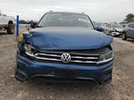 2018 Volkswagen Tiguan Se Blue vin: 3VV3B7AX6JM163814