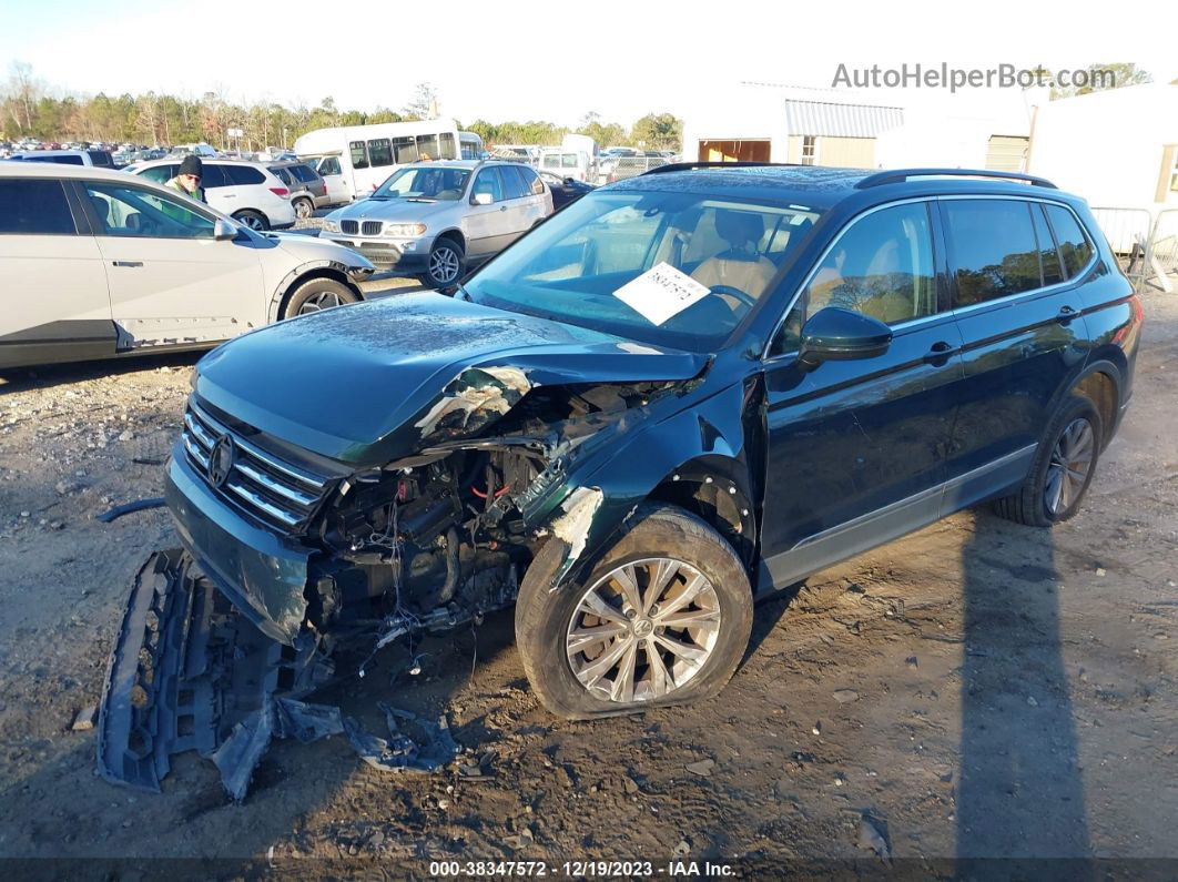 2018 Volkswagen Tiguan 2.0t Se/2.0t Sel Green vin: 3VV3B7AX6JM187420