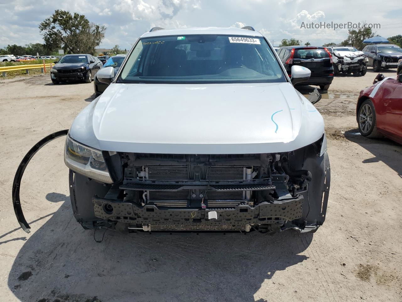 2018 Volkswagen Tiguan Se Silver vin: 3VV3B7AX6JM213112