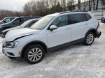 2018 Volkswagen Tiguan Se Синий vin: 3VV3B7AX6JM214082