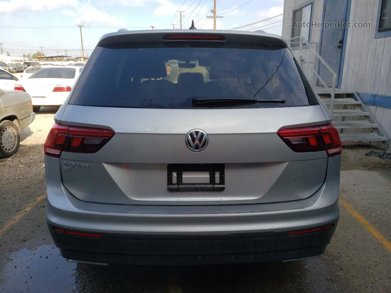 2019 Volkswagen Tiguan Se Silver vin: 3VV3B7AX6KM161210