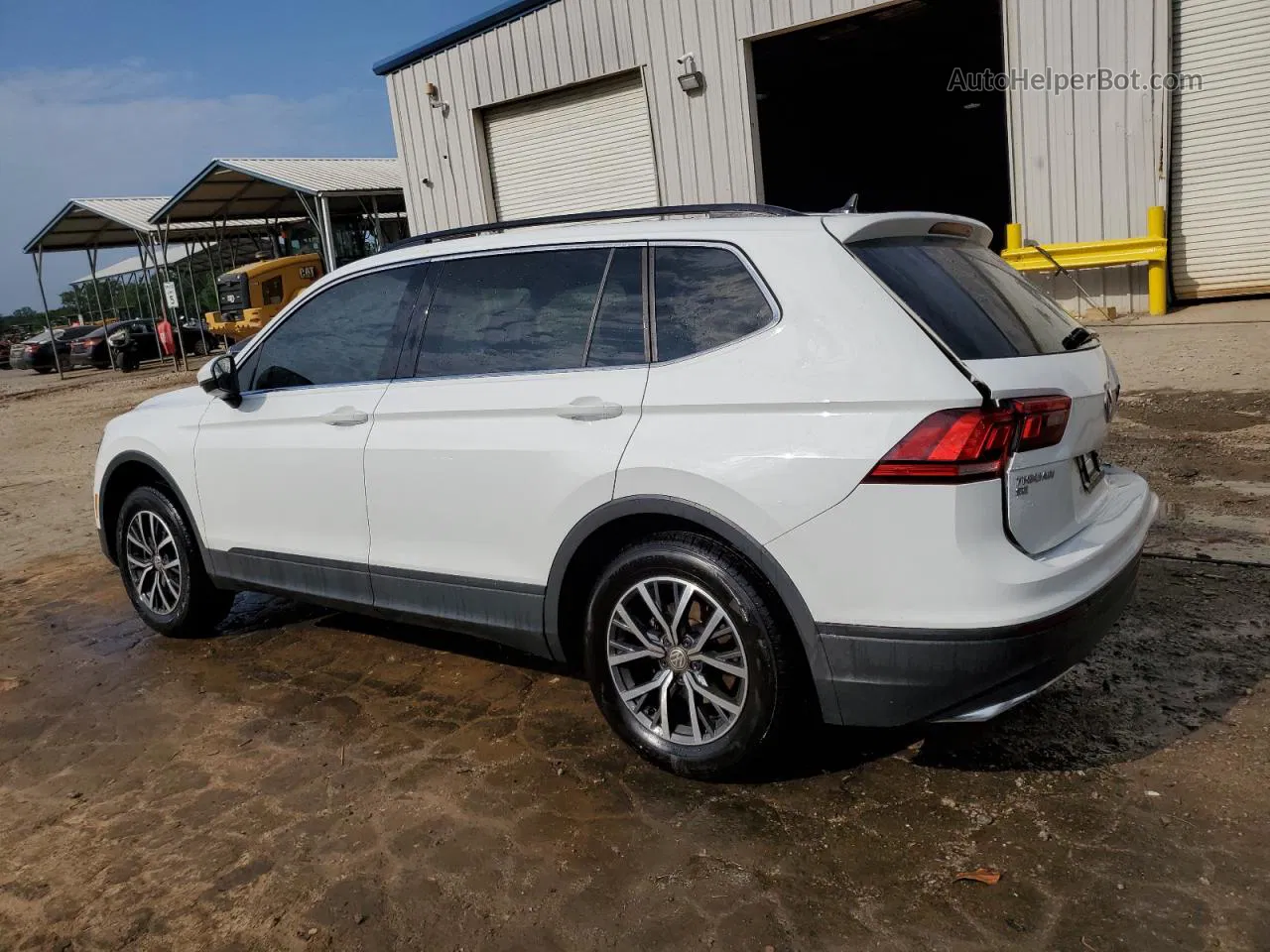 2019 Volkswagen Tiguan Se Белый vin: 3VV3B7AX6KM196846