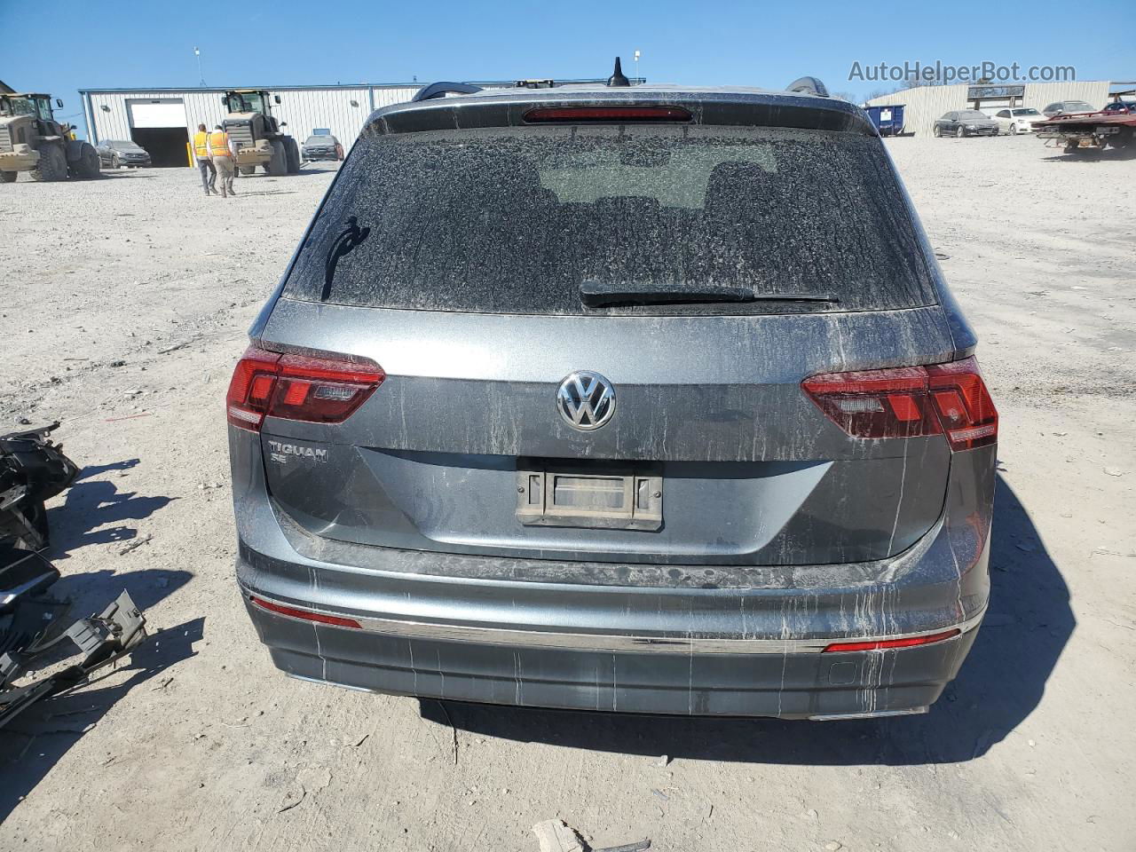 2021 Volkswagen Tiguan Se Gray vin: 3VV3B7AX6MM030958