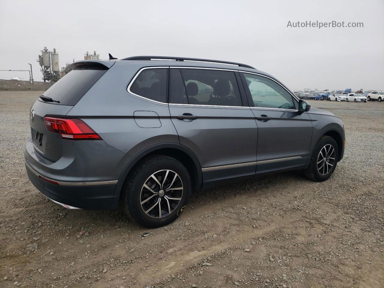 2021 Volkswagen Tiguan Se Gray vin: 3VV3B7AX6MM088794