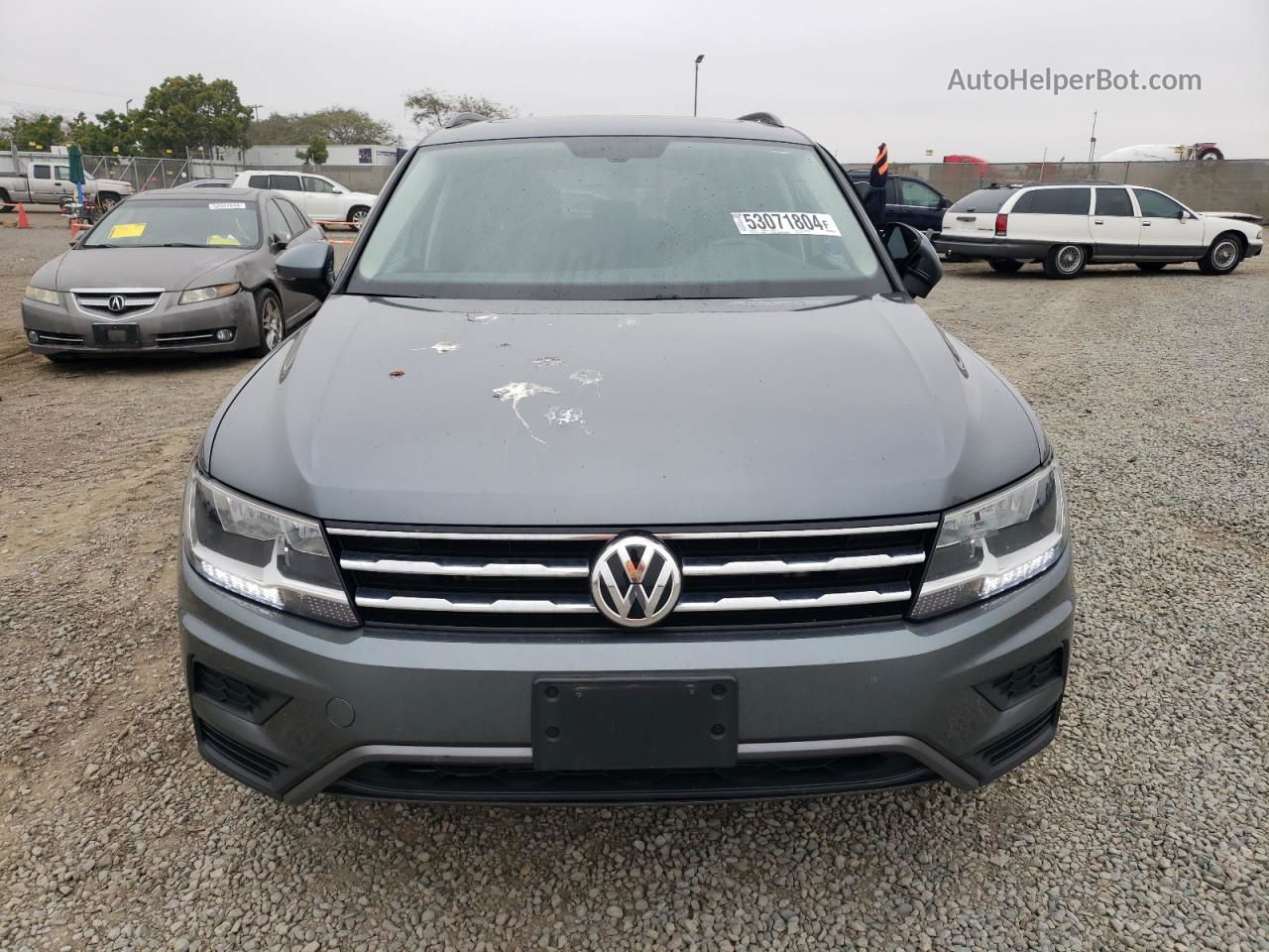 2021 Volkswagen Tiguan Se Gray vin: 3VV3B7AX6MM088794